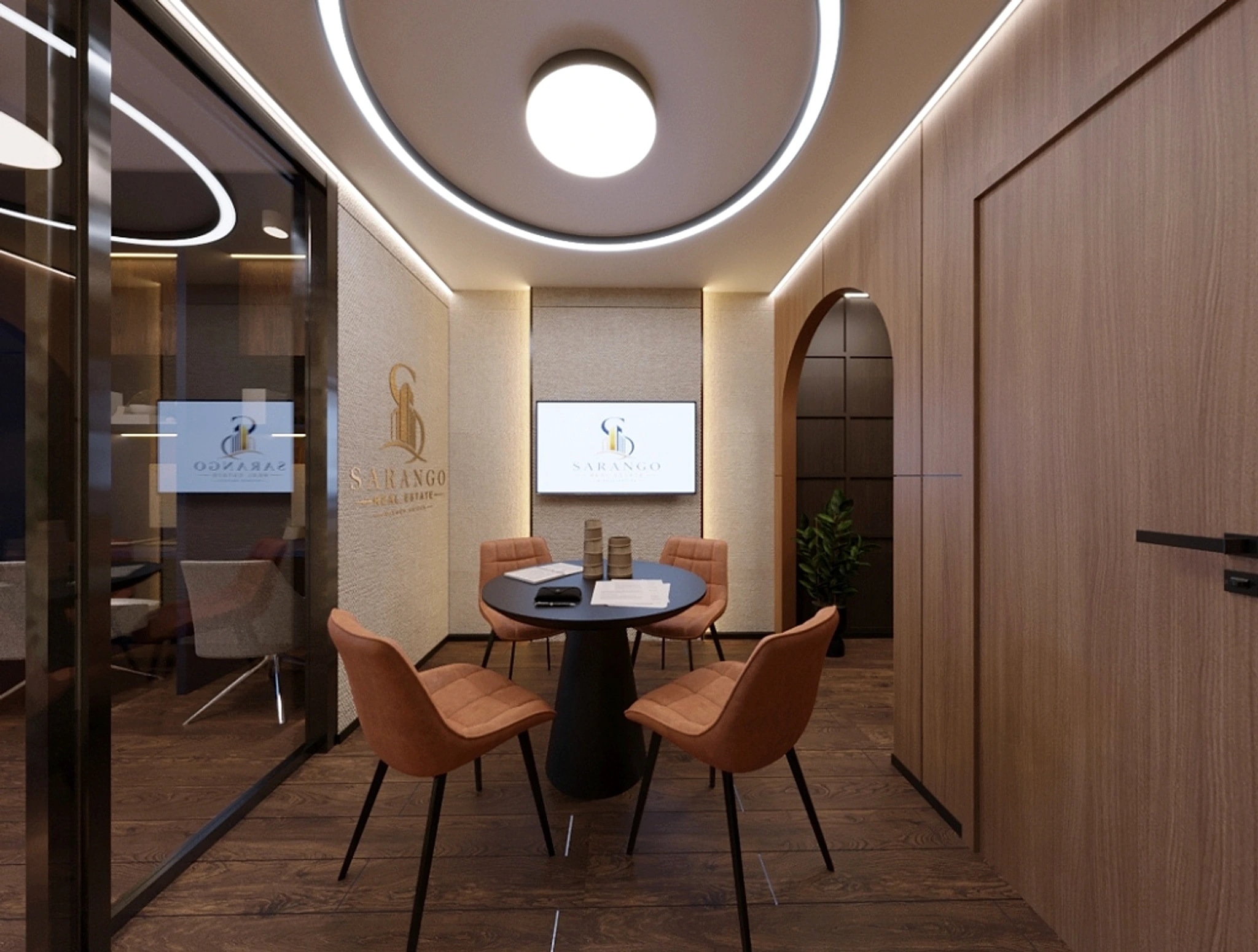Sala de reuniones y consultoría Sarango Real Estate
